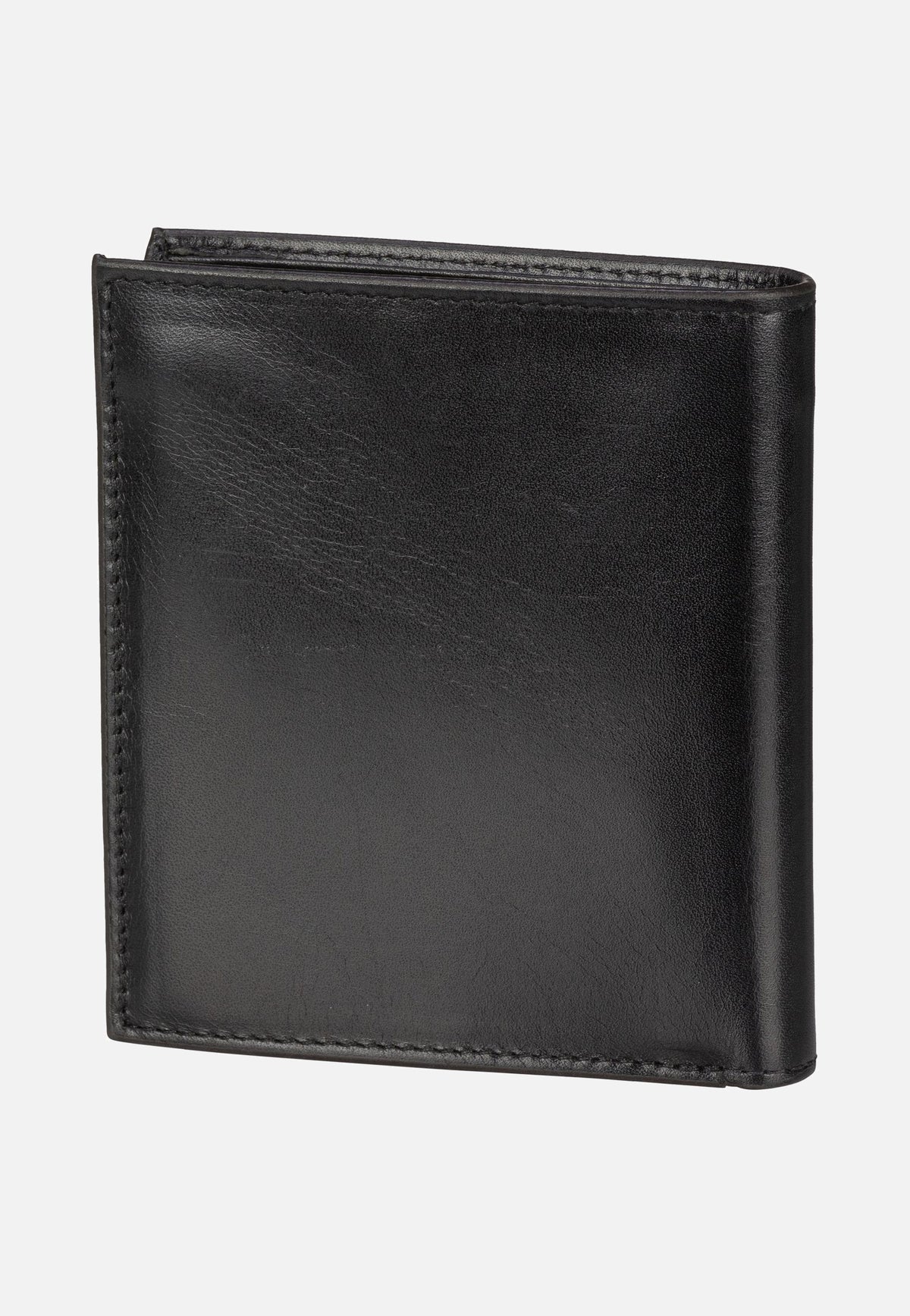 Bugatti Nobile Vertical Small with Flap Schwarz Wallet