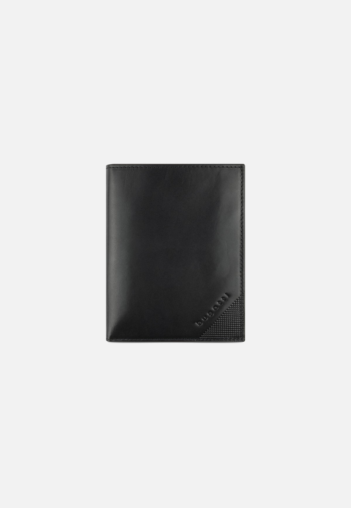 Bugatti Nobile Vertical with Flap Schwarz Wallet