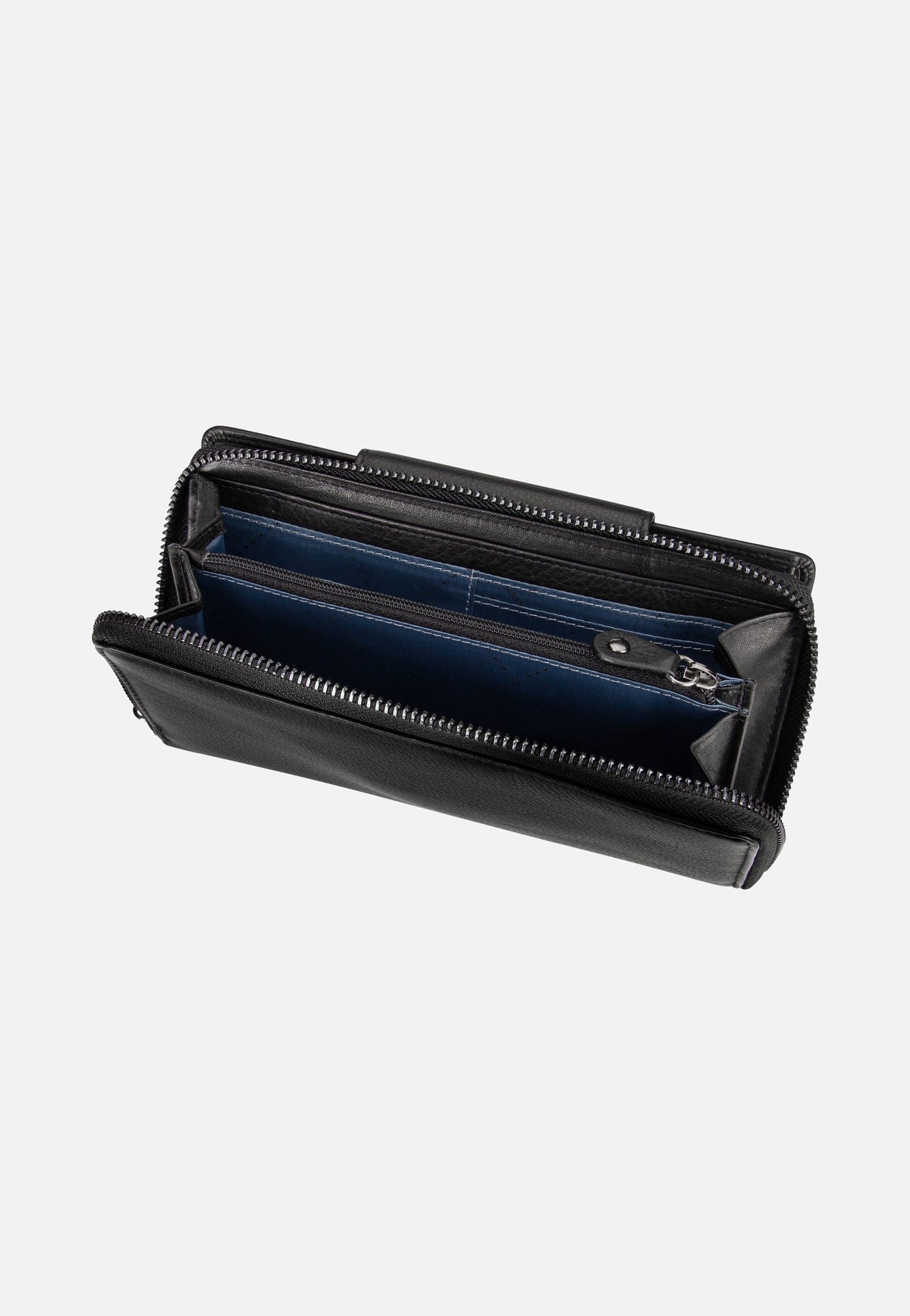 Bugatti Nome Long Ladies Zip Schwarz Wallet