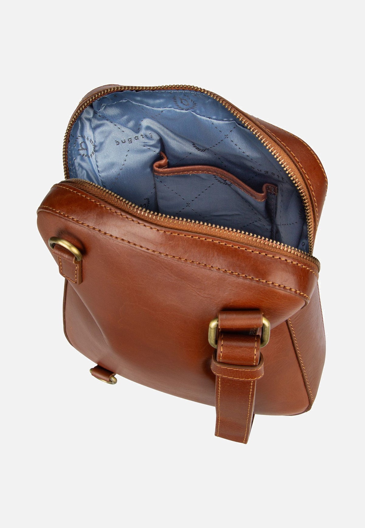 Bugatti Remo Small II Cognac Crossbody Bag