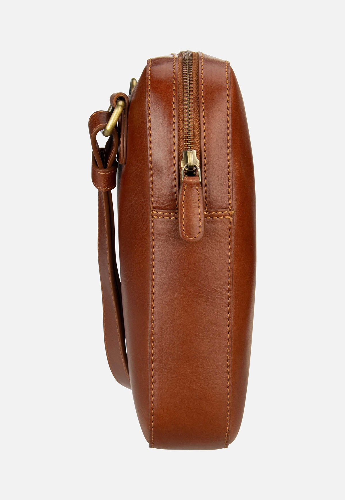 Bugatti Remo Small II Cognac Crossbody Bag