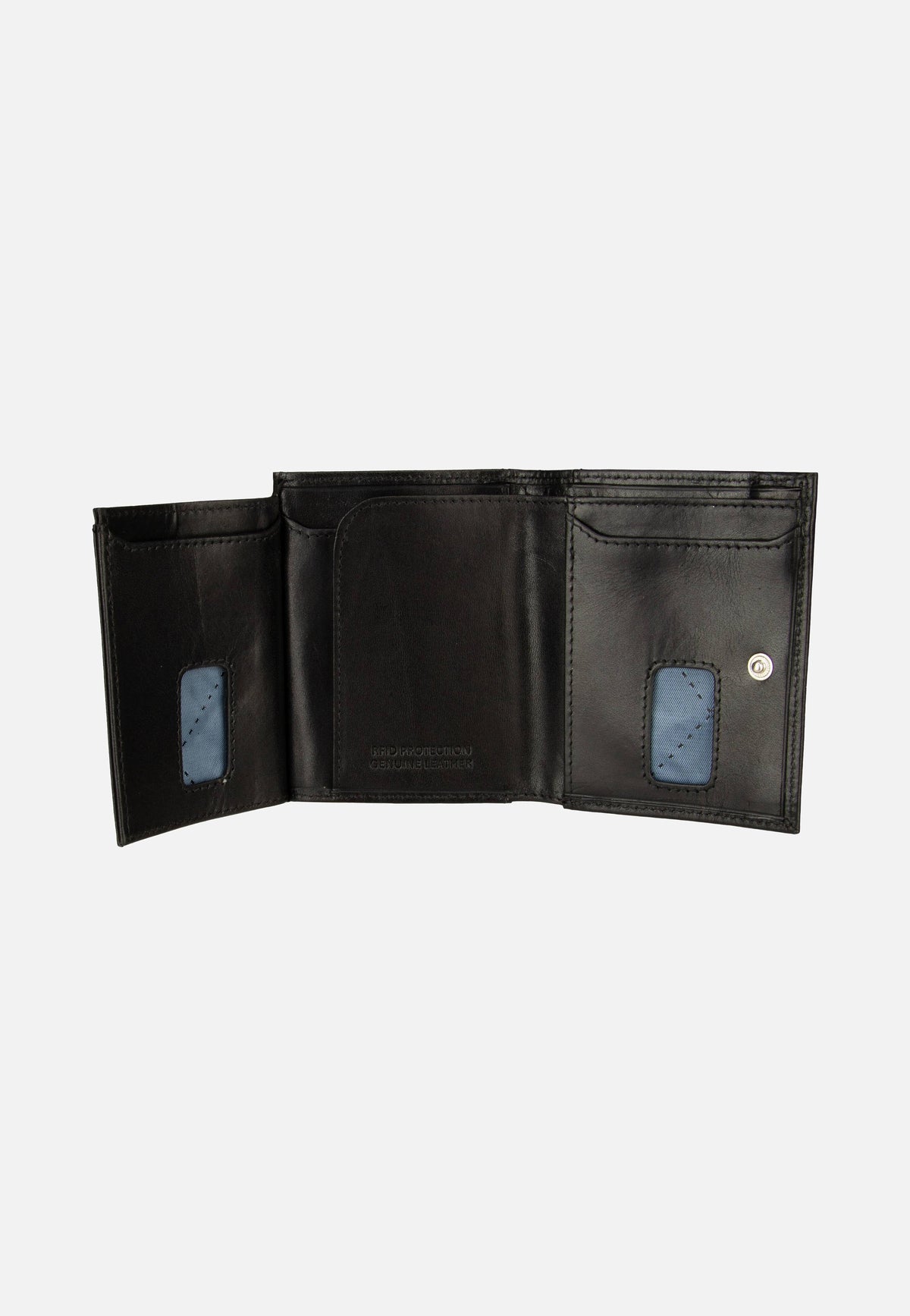 Bugatti Secure Slim Mini Zip Special 1485R Schwarz Wallet