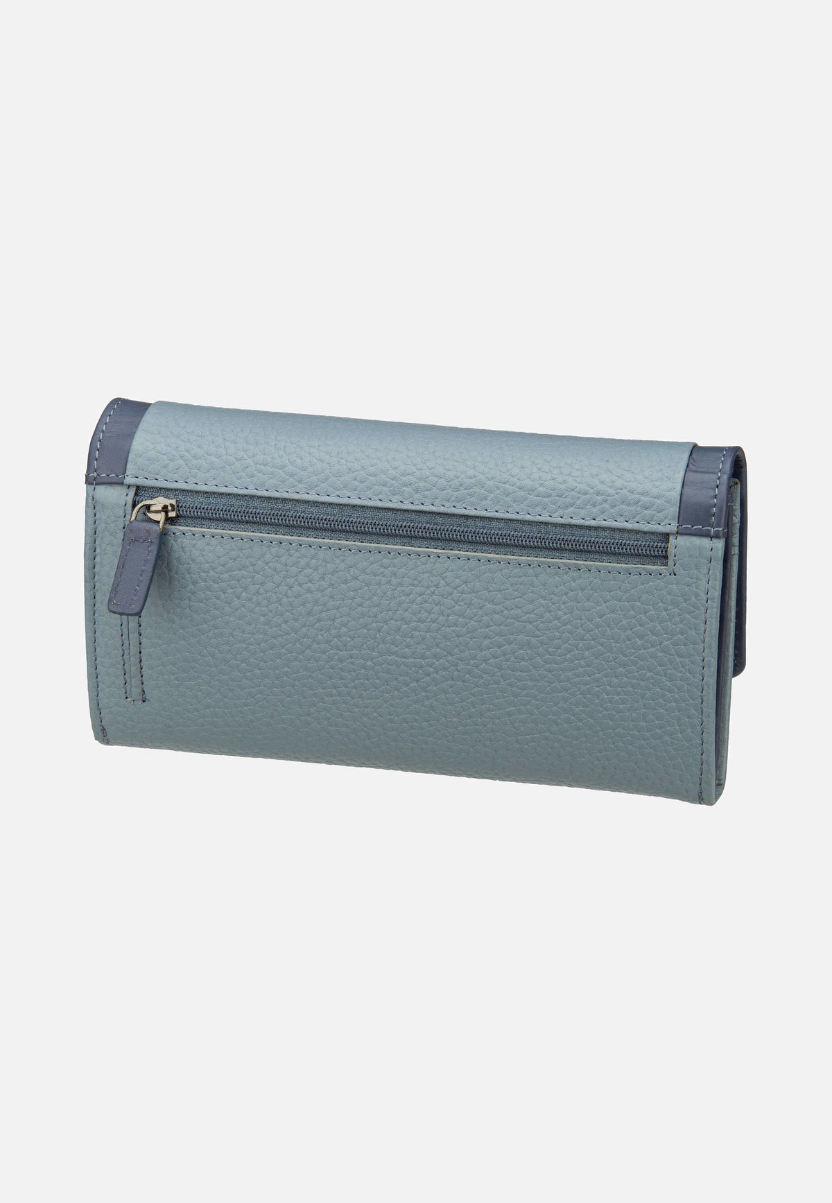 Bugatti Sina Ladies Long With Flap Denim Wallet