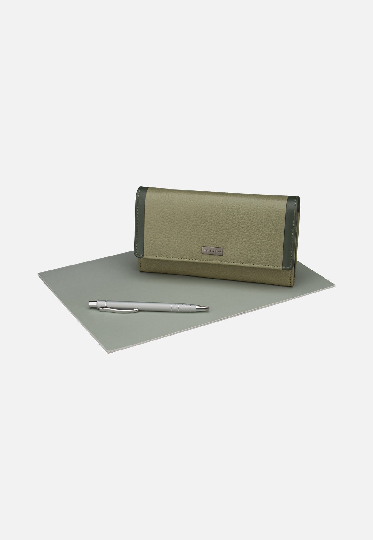 Bugatti Sina Ladies Long With Flap Grün Wallet