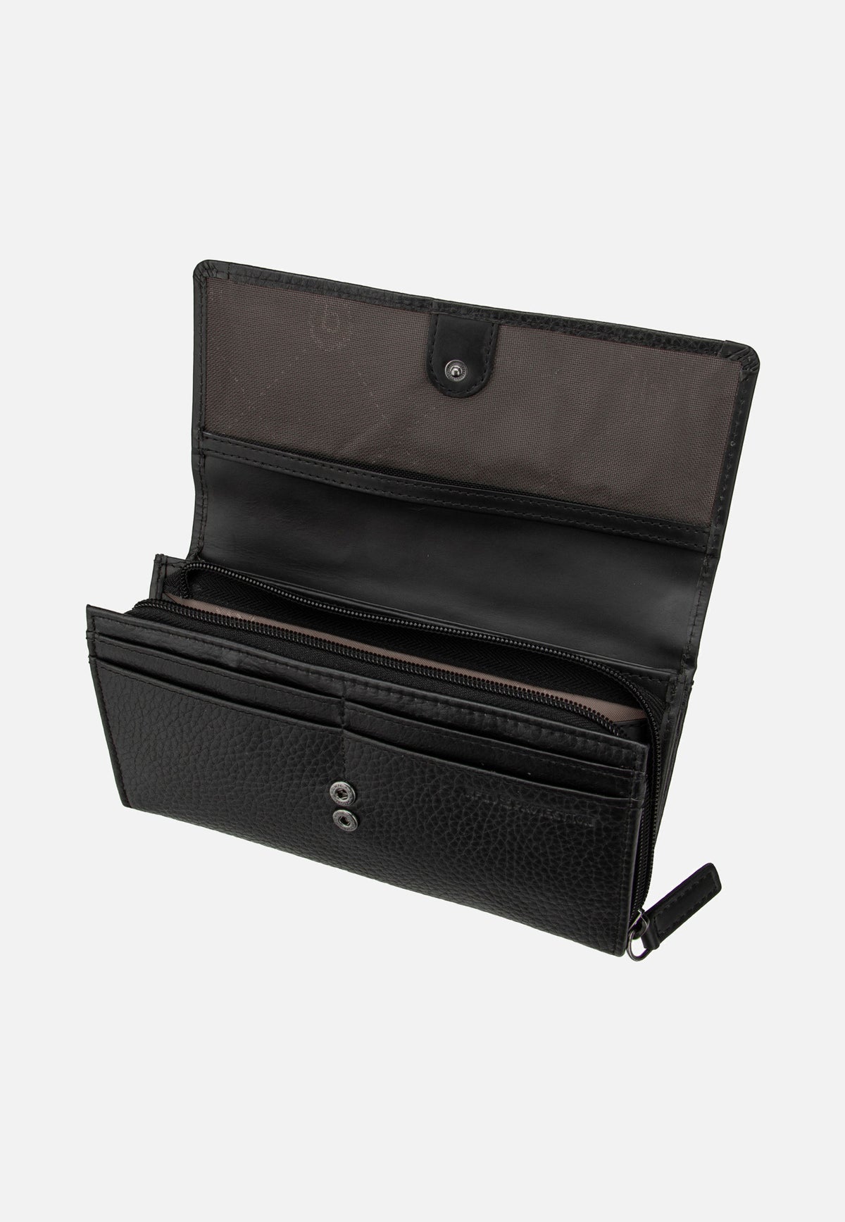 Bugatti Sina Ladies Long With Flap Schwarz Wallet