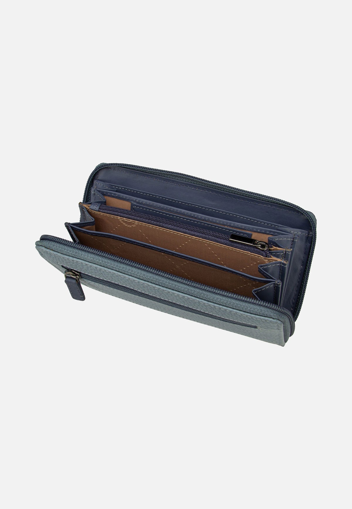 Bugatti Sina Ladies Long Zip Denim Wallet