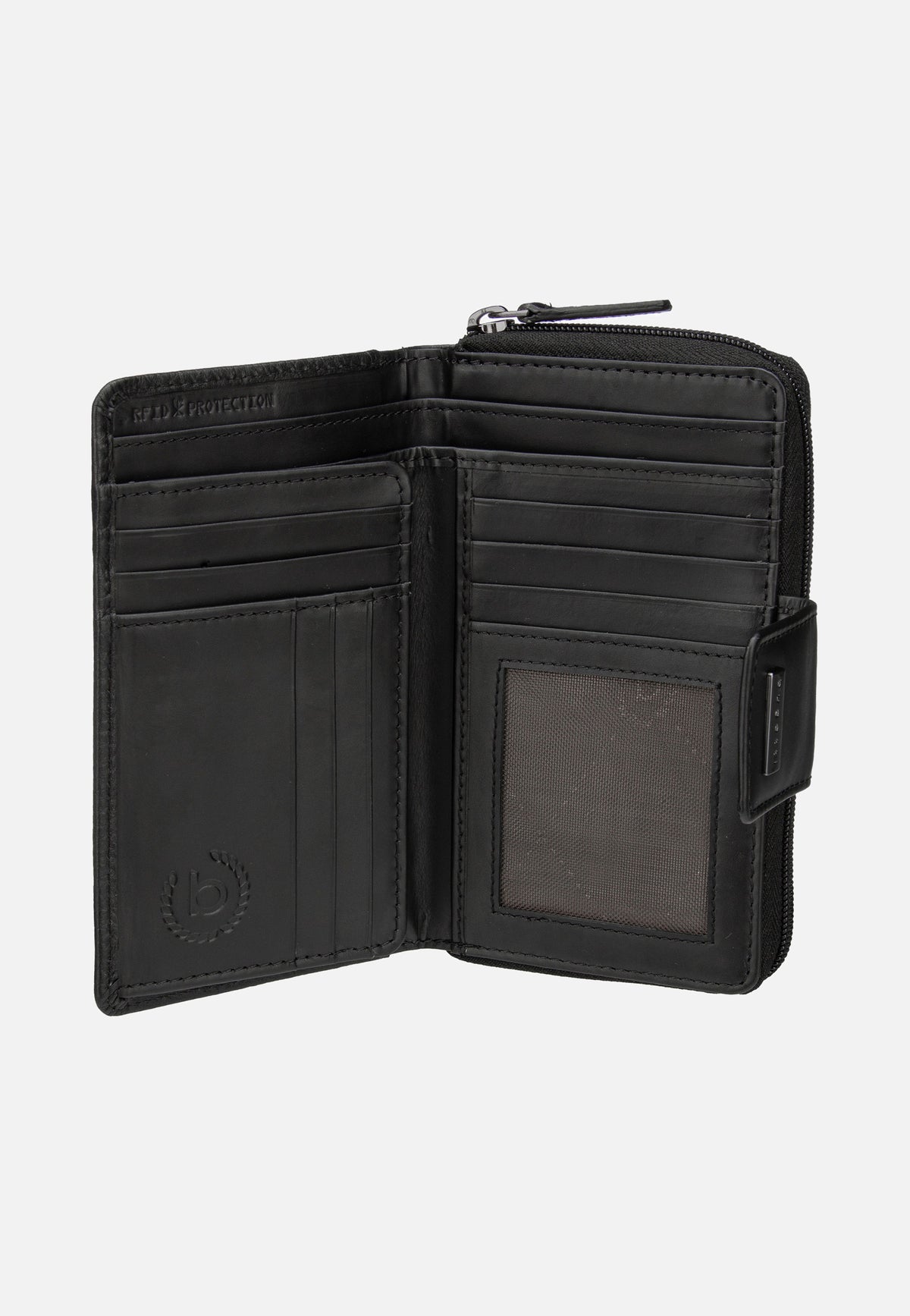 Bugatti Sina Ladies Zip I Schwarz Wallet