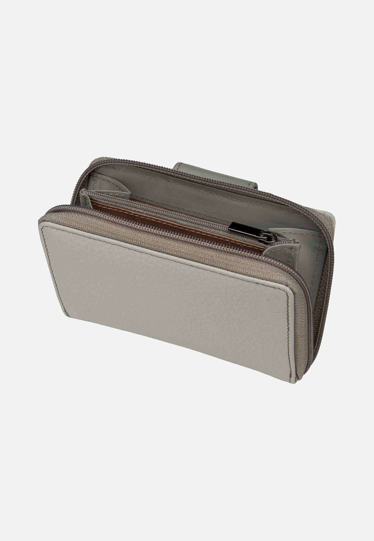 Bugatti Sina Ladies Zip II Hellgrau Wallet