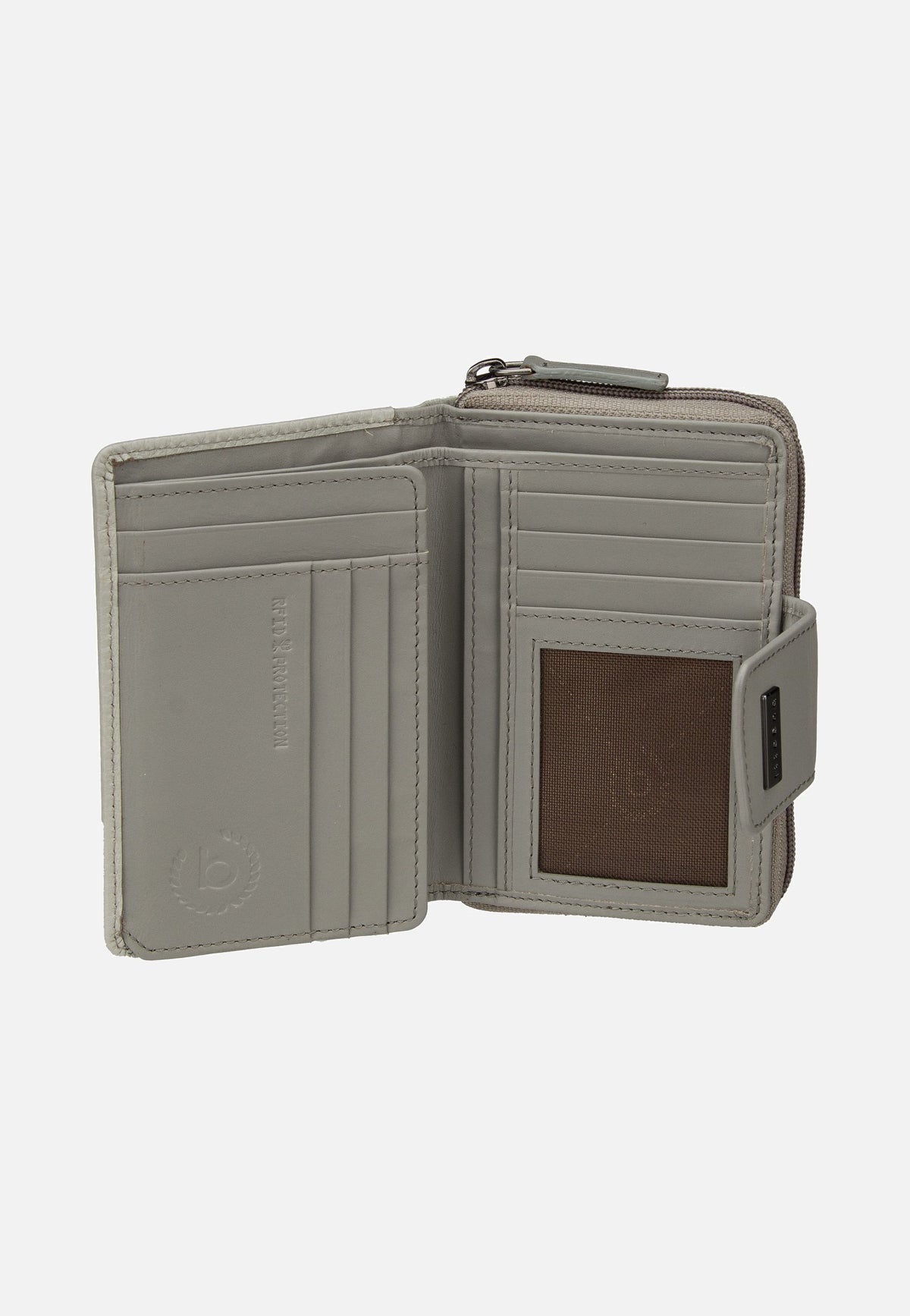 Bugatti Sina Ladies Zip II Hellgrau Wallet