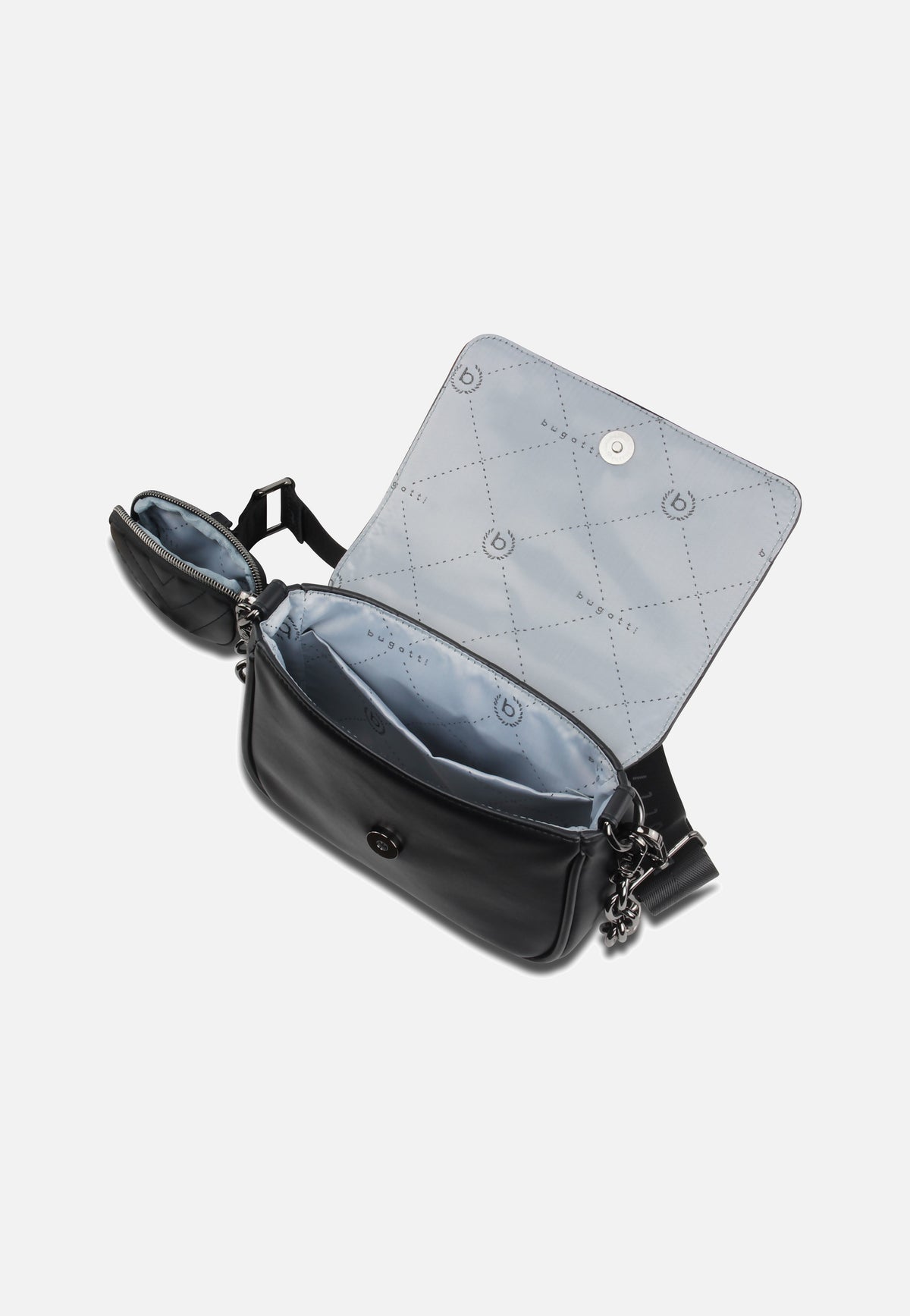Bugatti Sira Schwarz Bolso bandolera