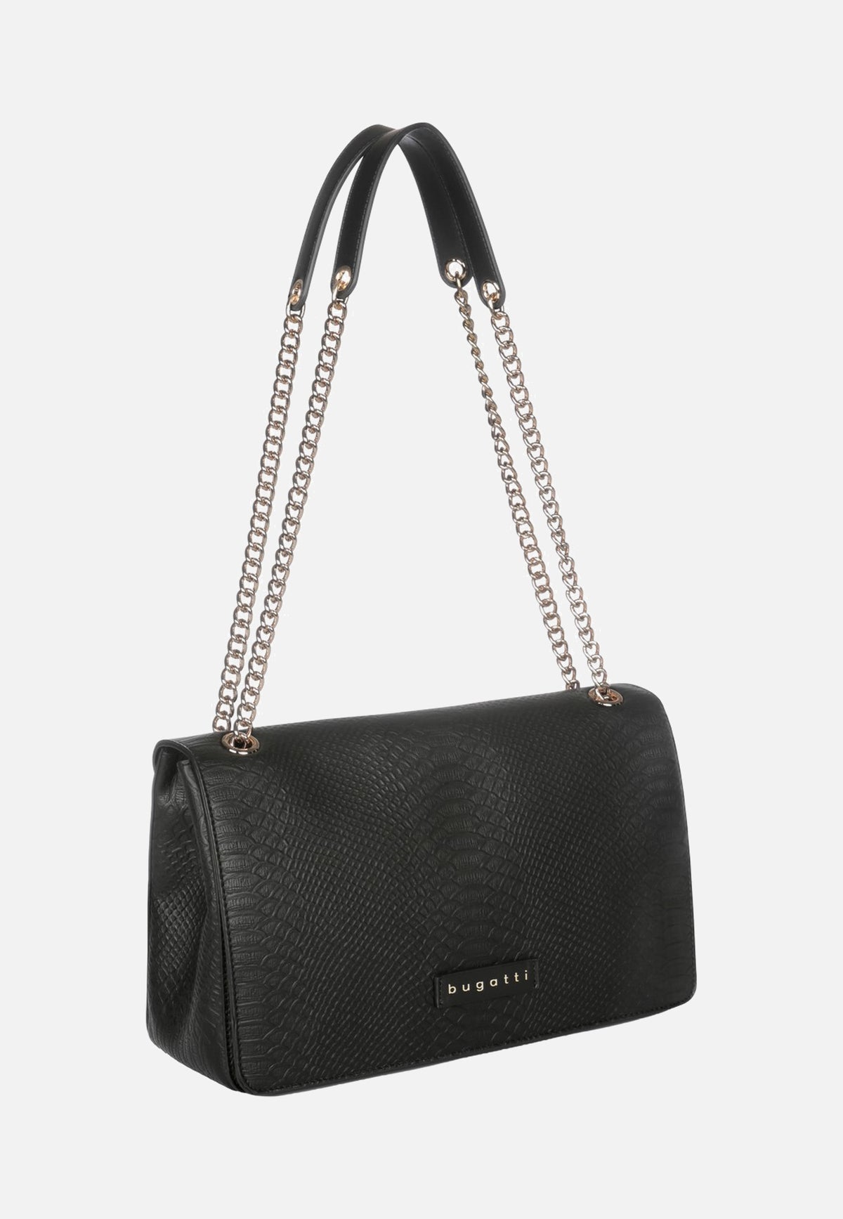 Bugatti Ivy Schultertasche M Black Schoudertas