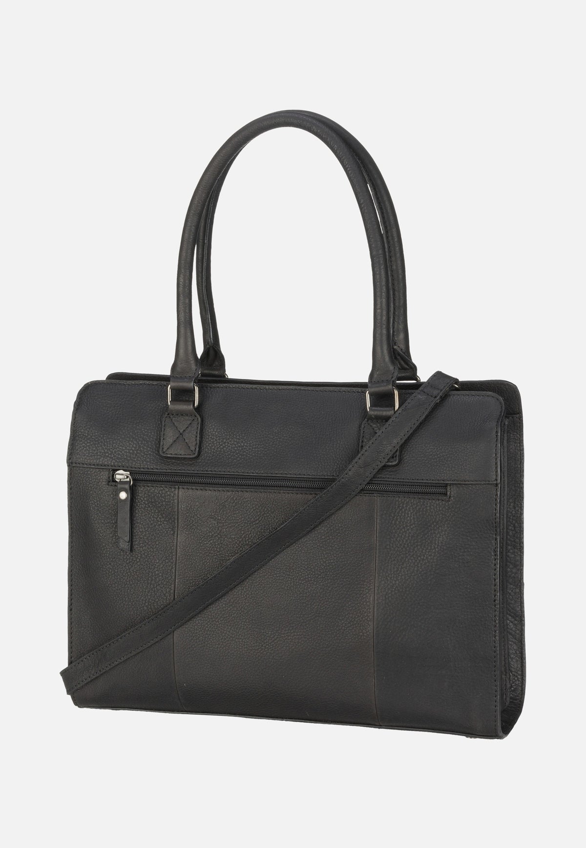 Burkely Antique Avery Handbag M 14'' 7001 Black Briefcase