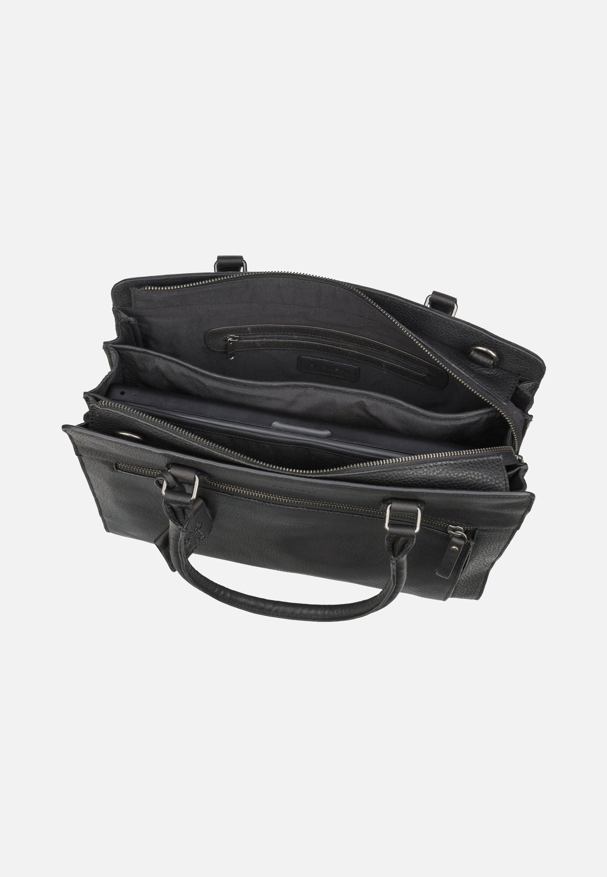 Burkely Antique Avery Handbag M 14'' 7001 Black Briefcase