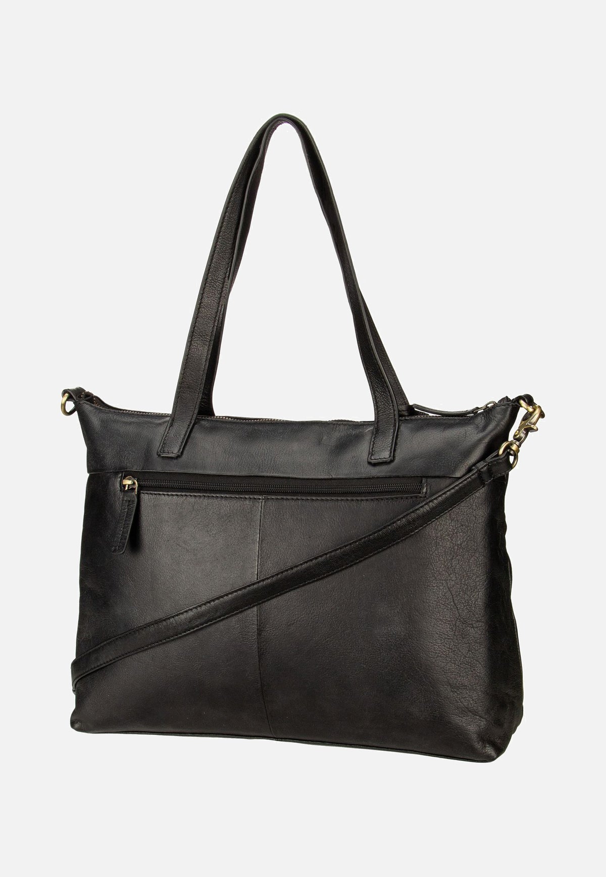 Burkely Natural Norah 1000810 14'' Bean Black Shopper