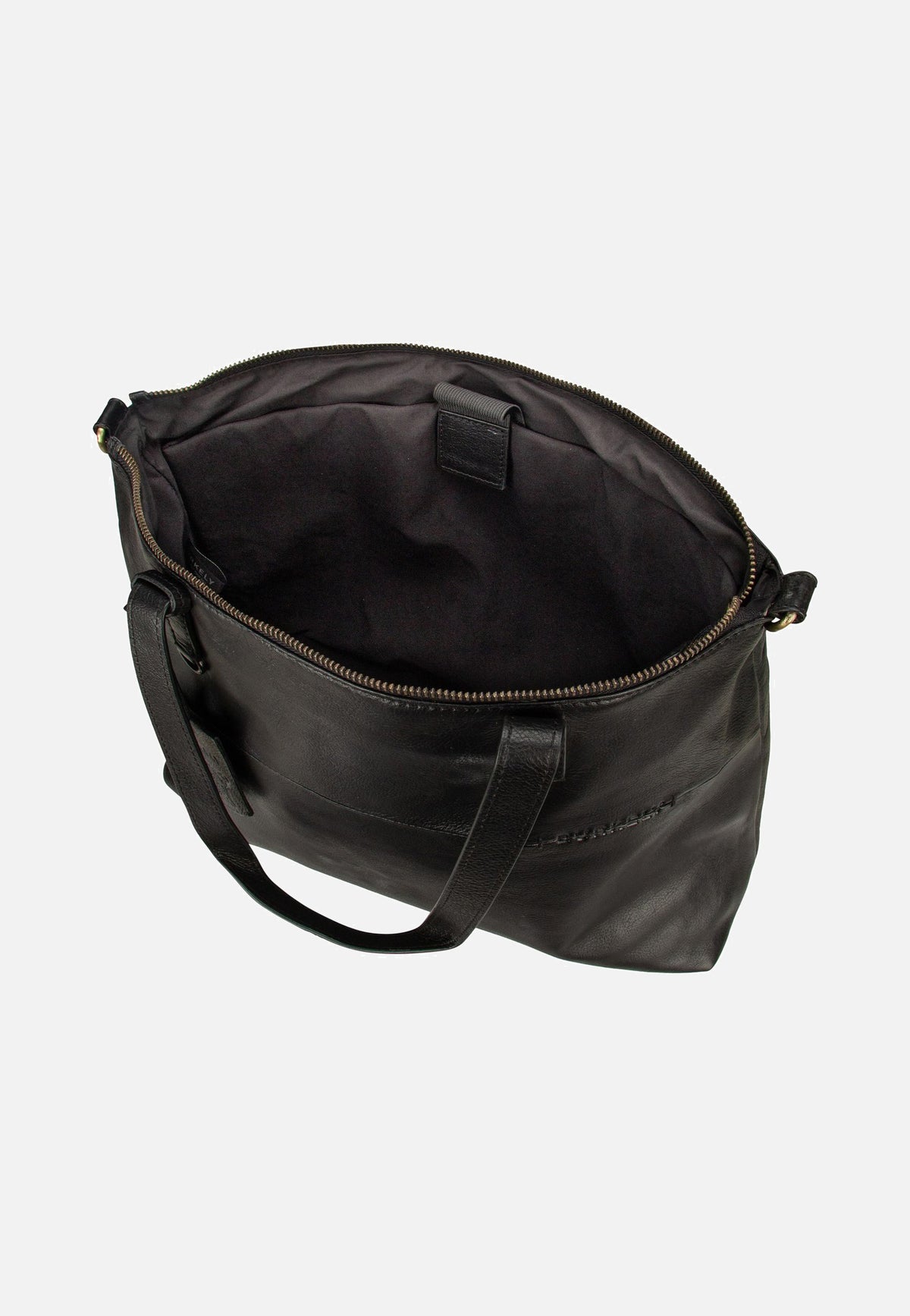 Burkely Natural Norah 1000810 14'' Bean Black Shopper