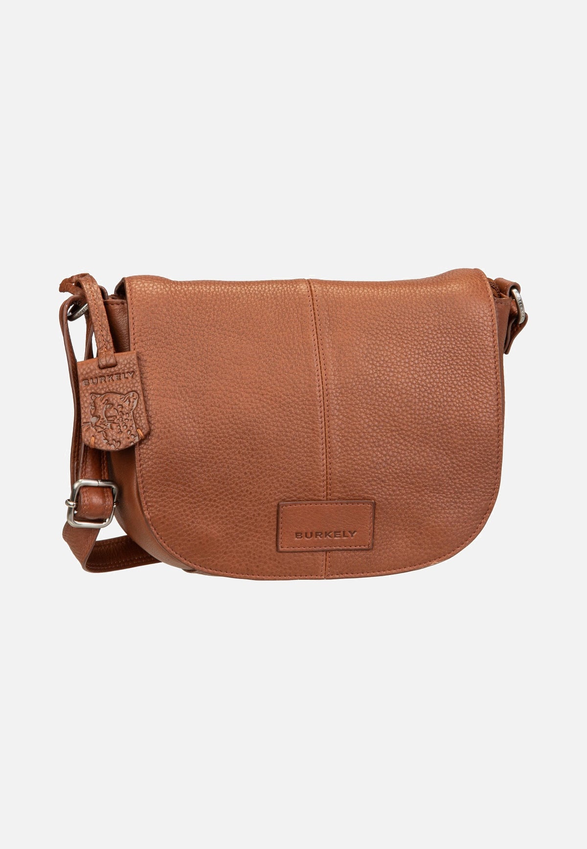 Burkely Soft Skylar 1000861 Round Chestnut Saddle Bag