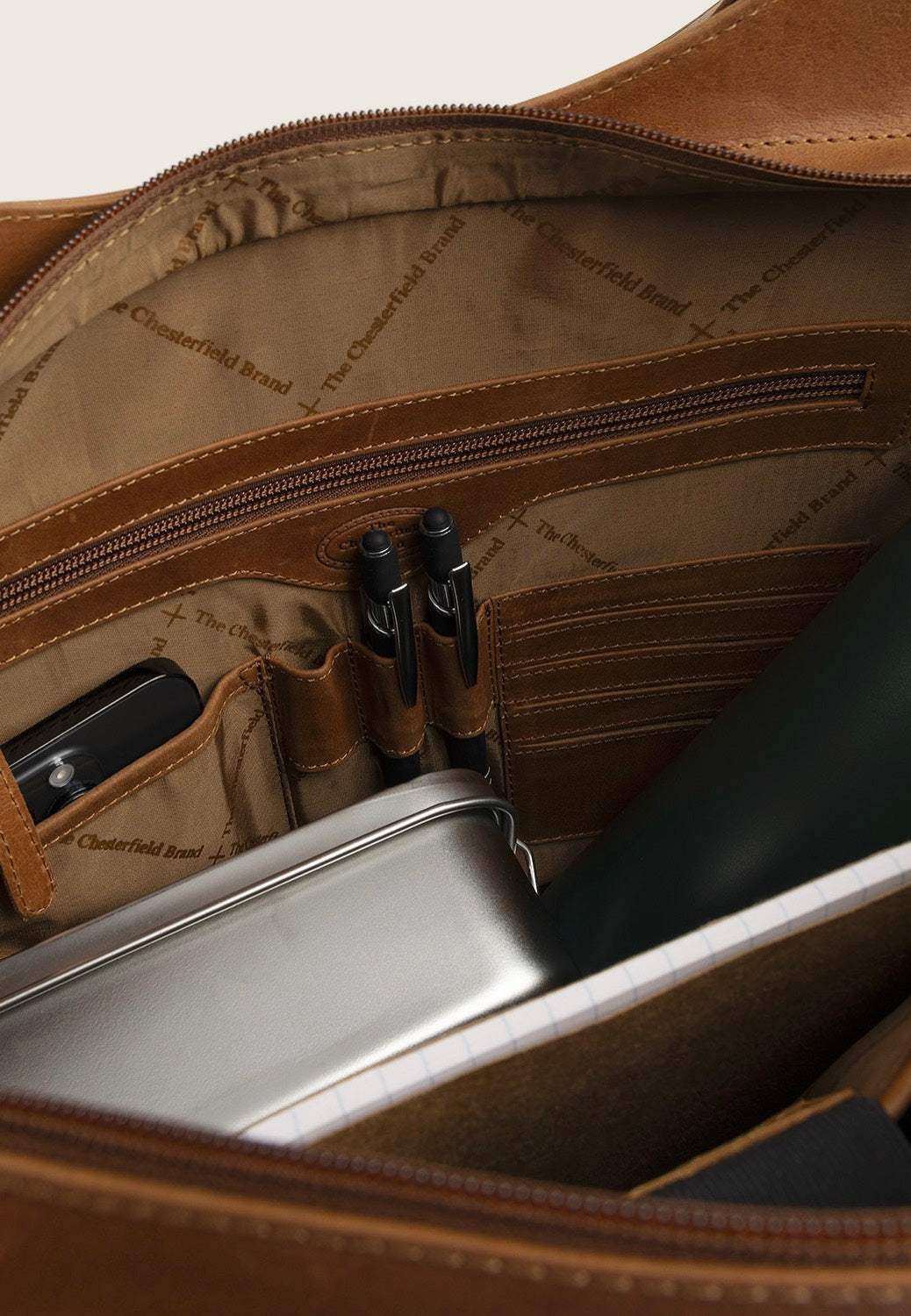 The Chesterfield Brand Mireya 0232 Cognac Shopper