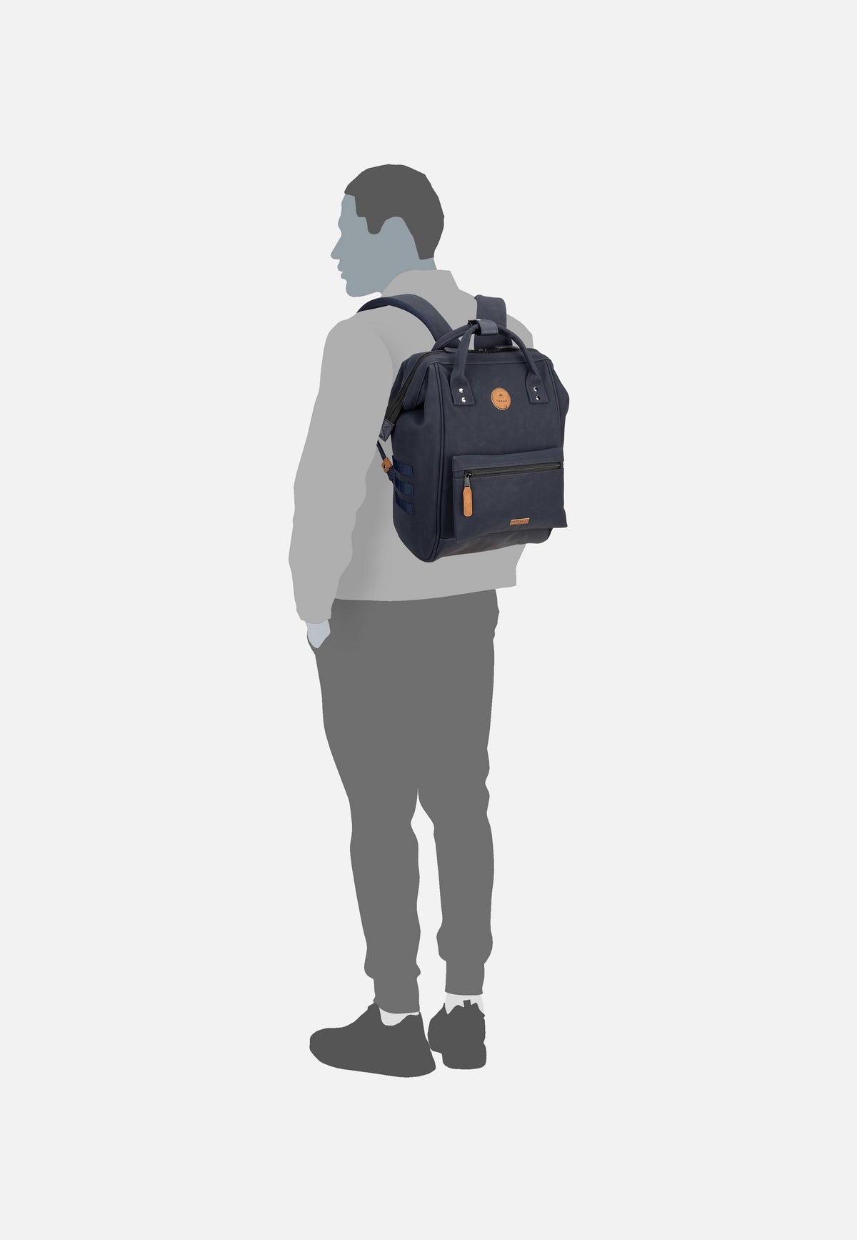 Cabaia Adventurer Vegan Nubuck Medium Zürich Backpack