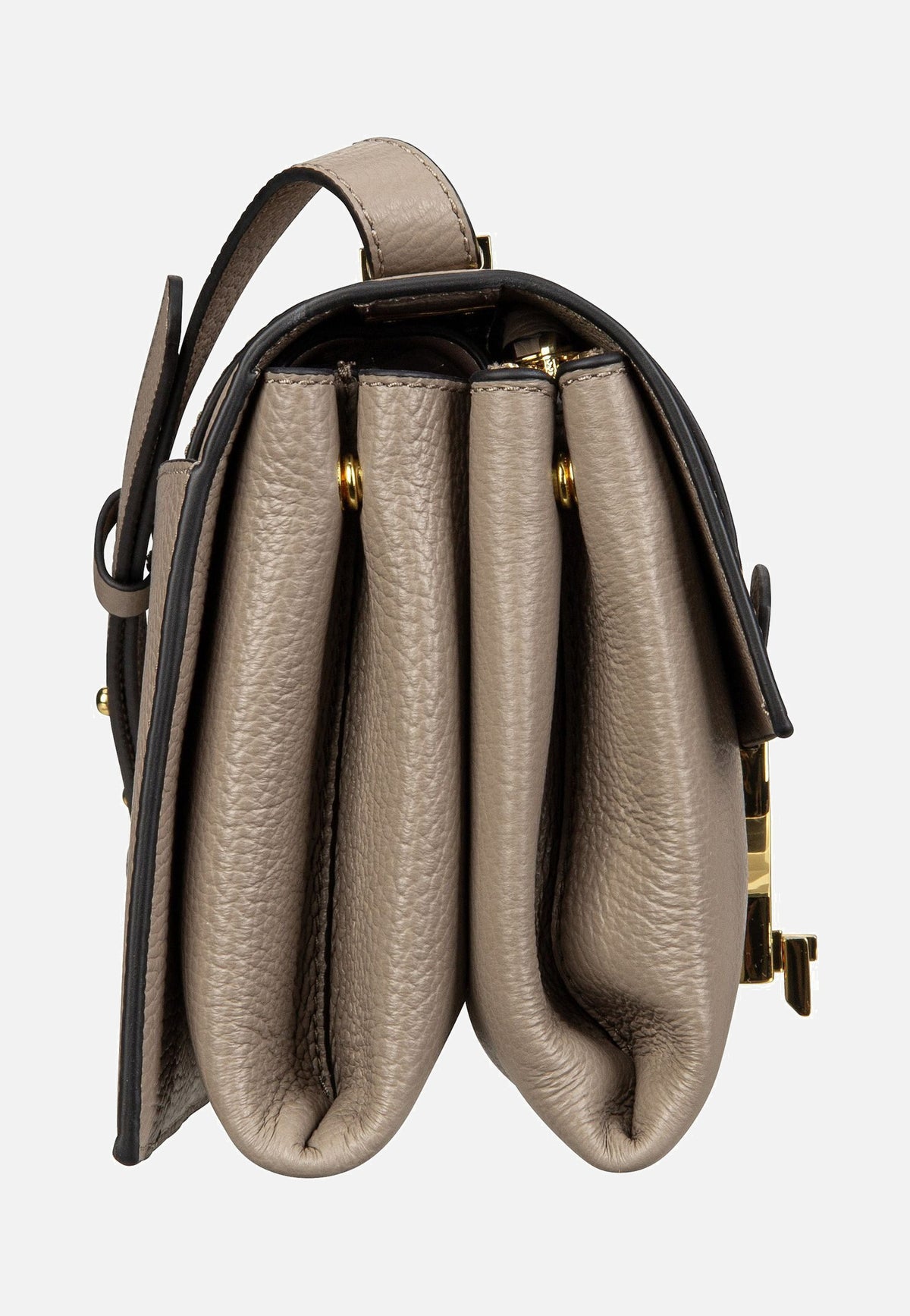 Coccinelle Arlettis 1207 Warm Taupe Shoulder Bag