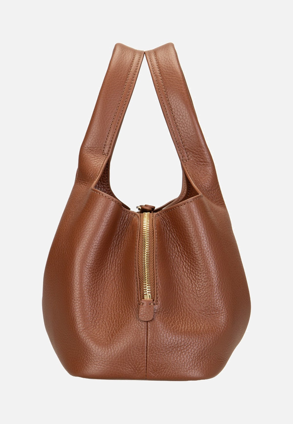 Coccinelle Nell 1801 Cognac Tote Bag