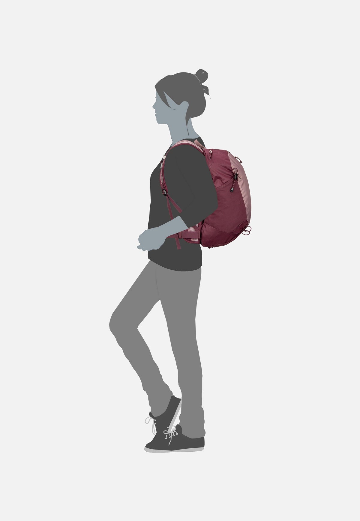 Deuter AC Lite 15 SL Ashrose/Cassis Hiking Backpack