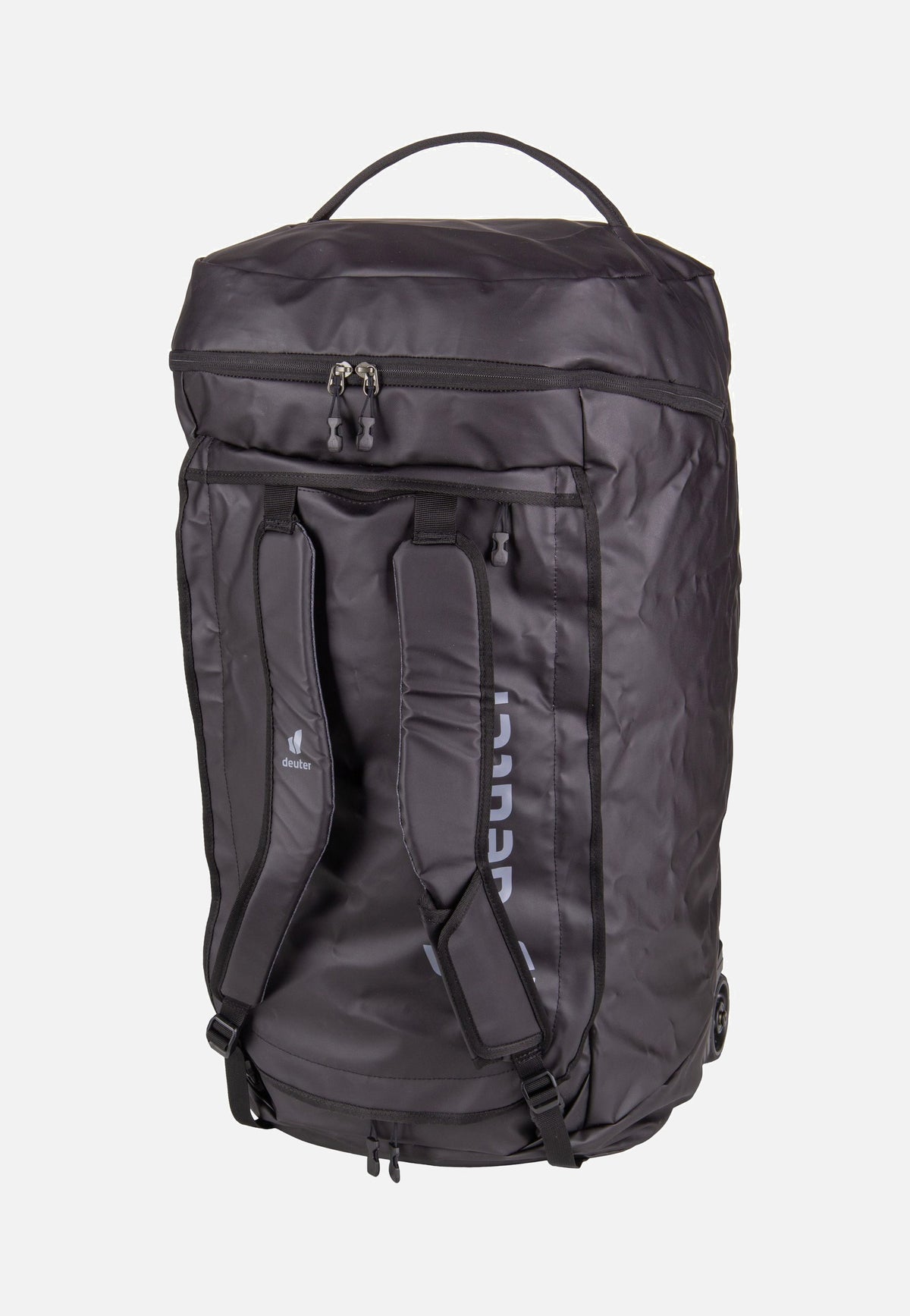 Deuter Duffel Pro Roller 90 Black Travel Bag with Wheels