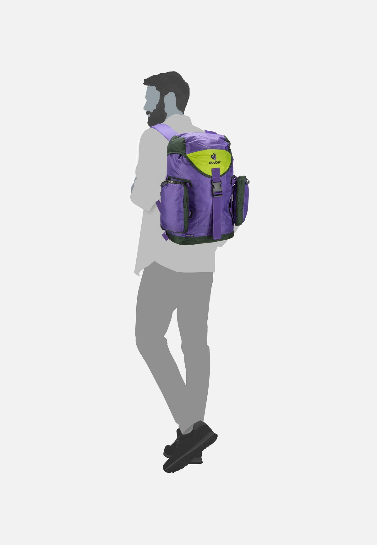 Deuter Lake Placid Violet/Citrus Backpack