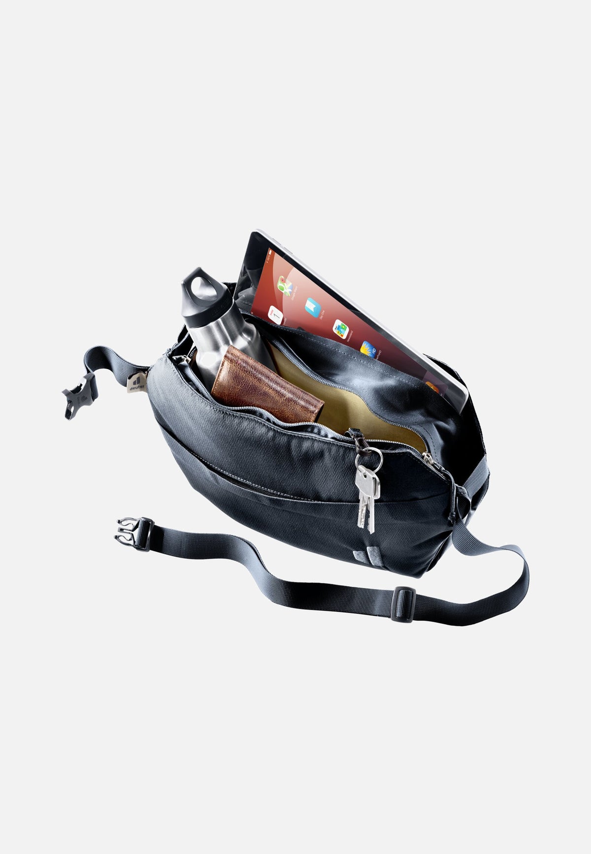 Deuter Passway 4+1 Black Crossbody Bag