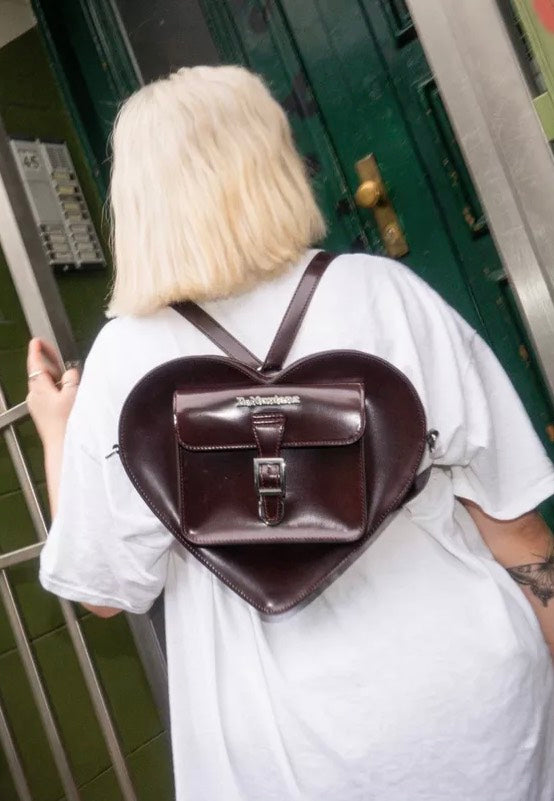 Dr. Martens Heart Cherry Red Oxford Bolsa