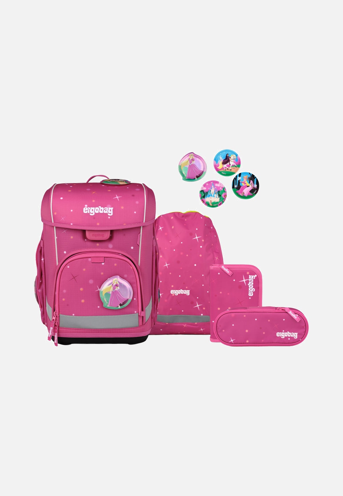 ergobag Cubo Light Set ZauBärschloss School Bag