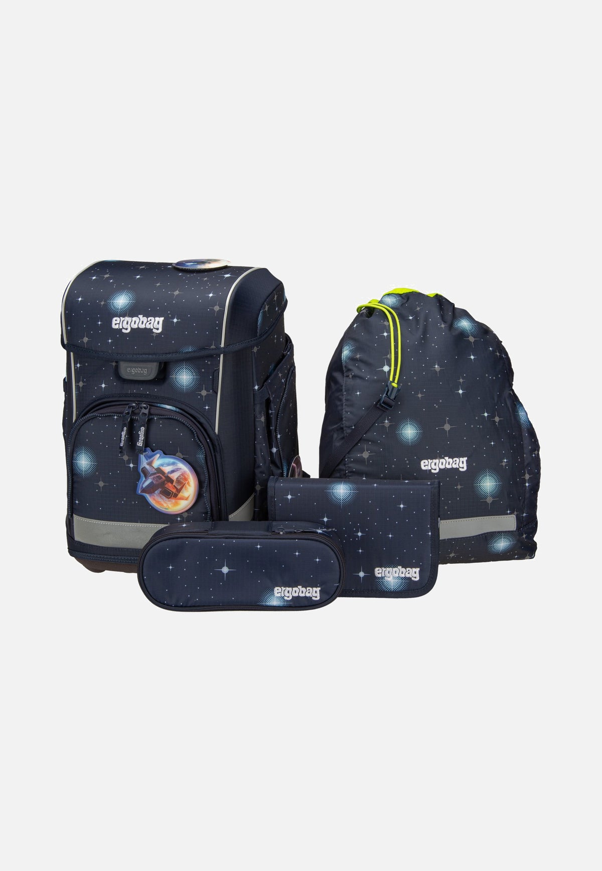 ergobag cubo light Set REFLEX KoBärnikus Bolsa para la escuela