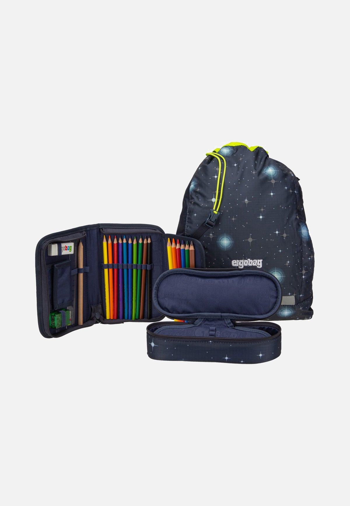 ergobag cubo light Set REFLEX KoBärnikus Bolsa para la escuela