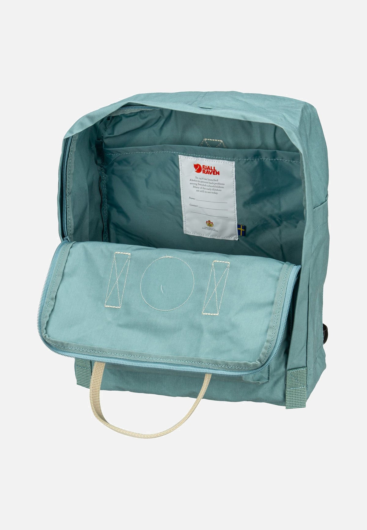 Fjällräven Kanken Sky Blue/Light Oak Backpack