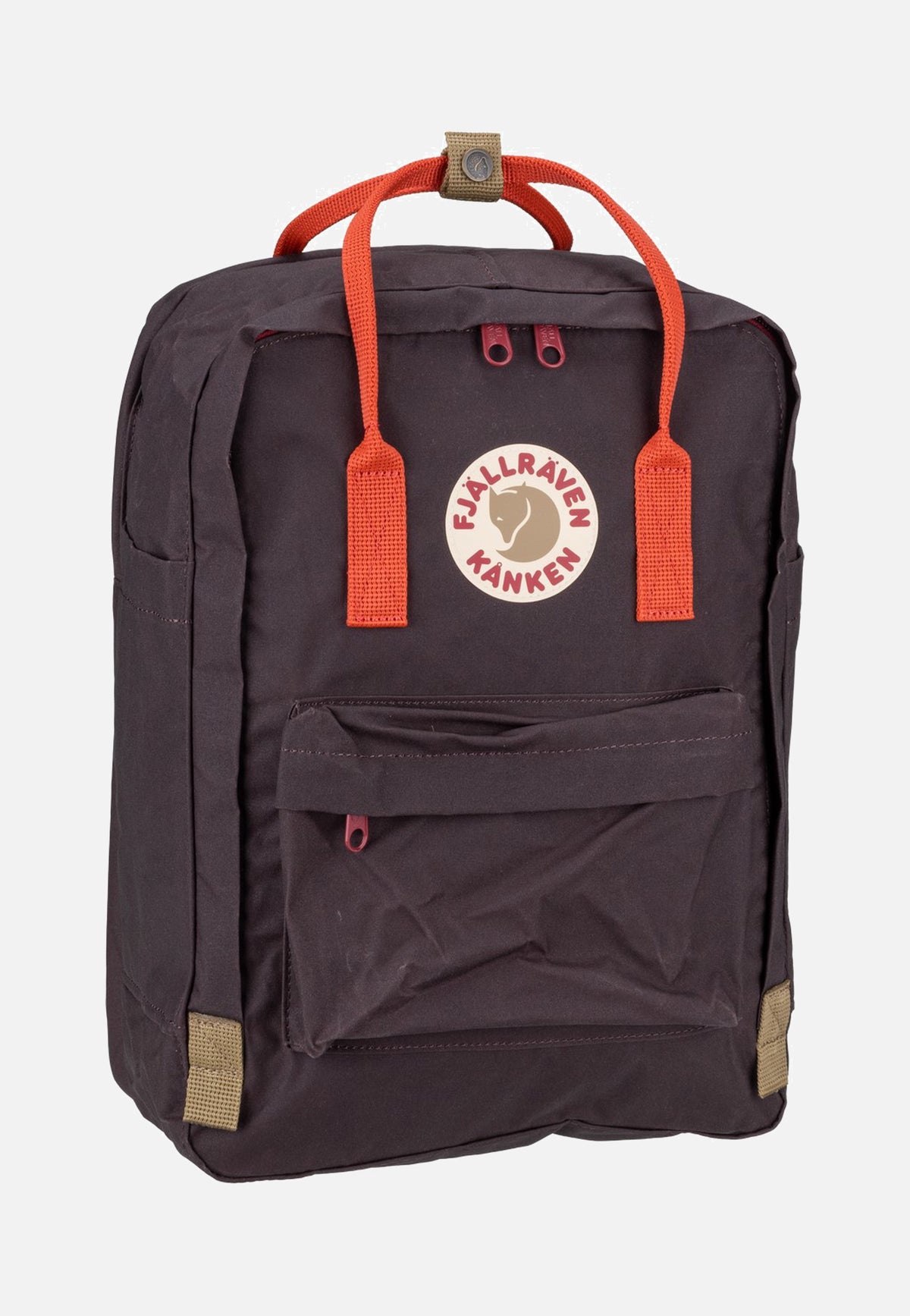 Fjällräven Kanken Koncept Laptop 15" Black Oak/Rowan Red Rugtassen