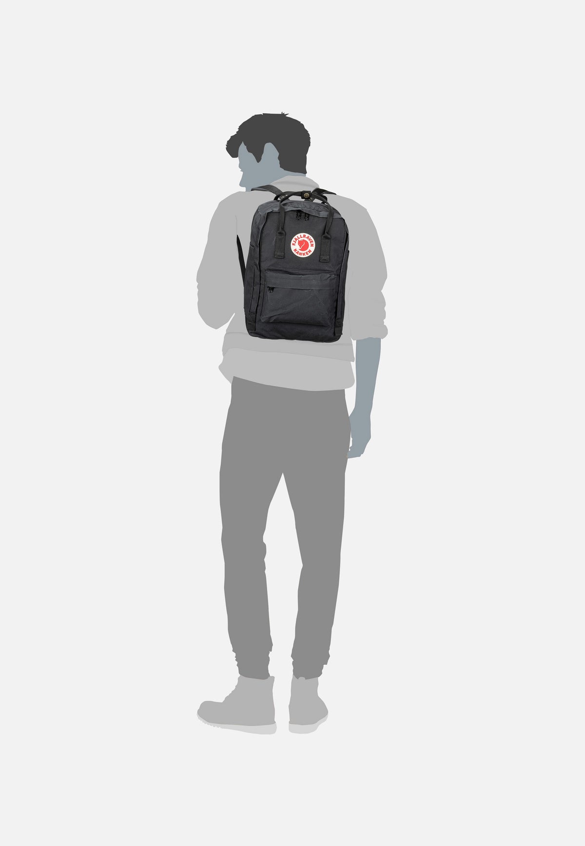 Fjällräven Kanken Laptop 15'' Black Rugtassen