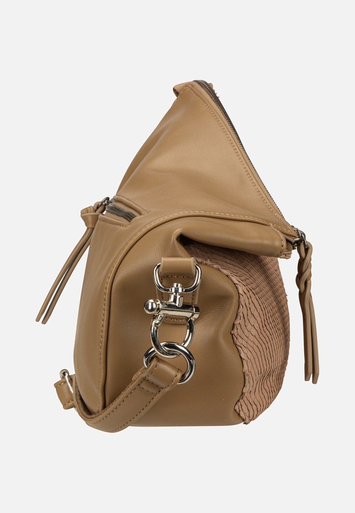 Fredsbruder Daily Catch Shoulderbag Olive Taupe Crossbody Bag