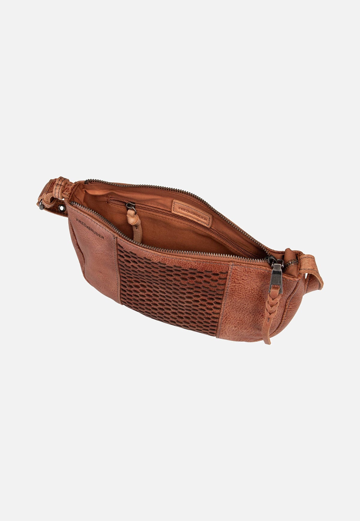 Fredsbruder My 273-3615n Dark Caramel Crossbody Bag