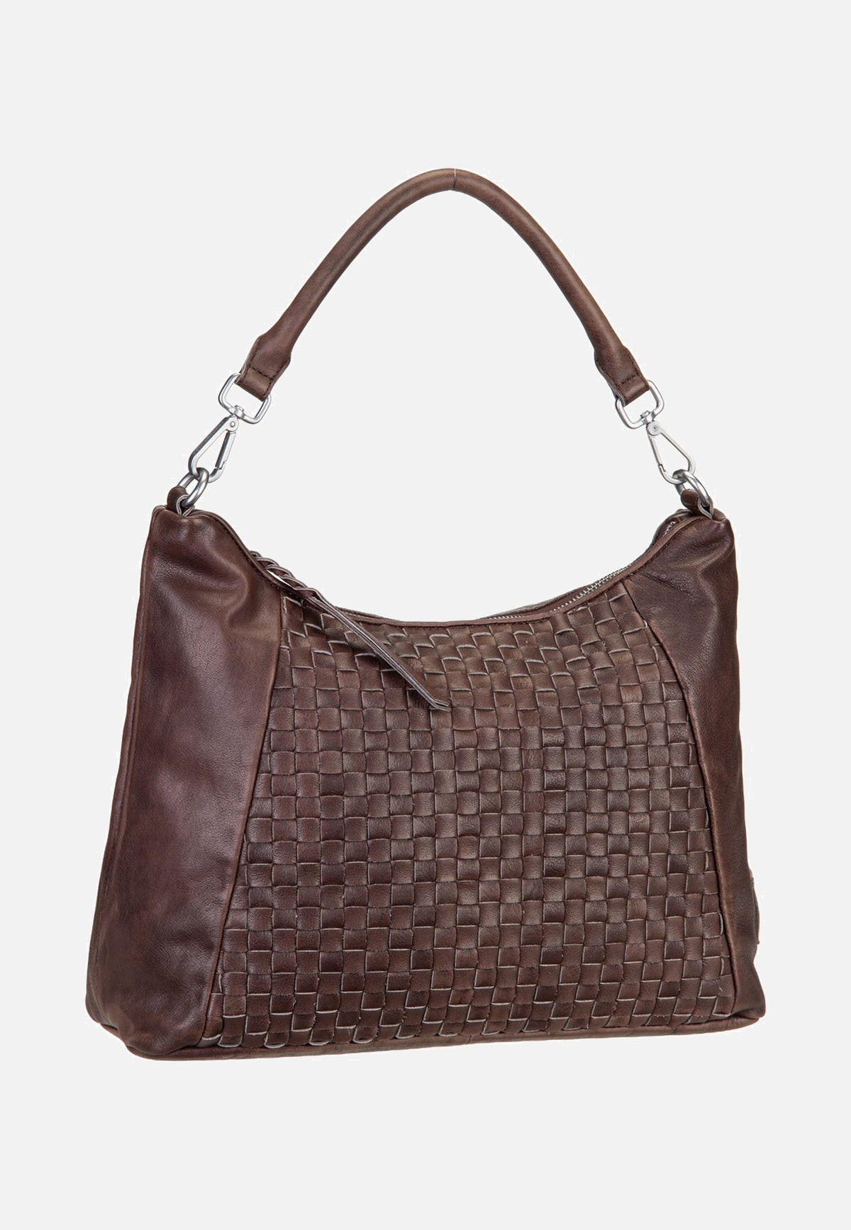 Fredsbruder Calm Weave Hobo Dark Chocolate Bolso Hobo