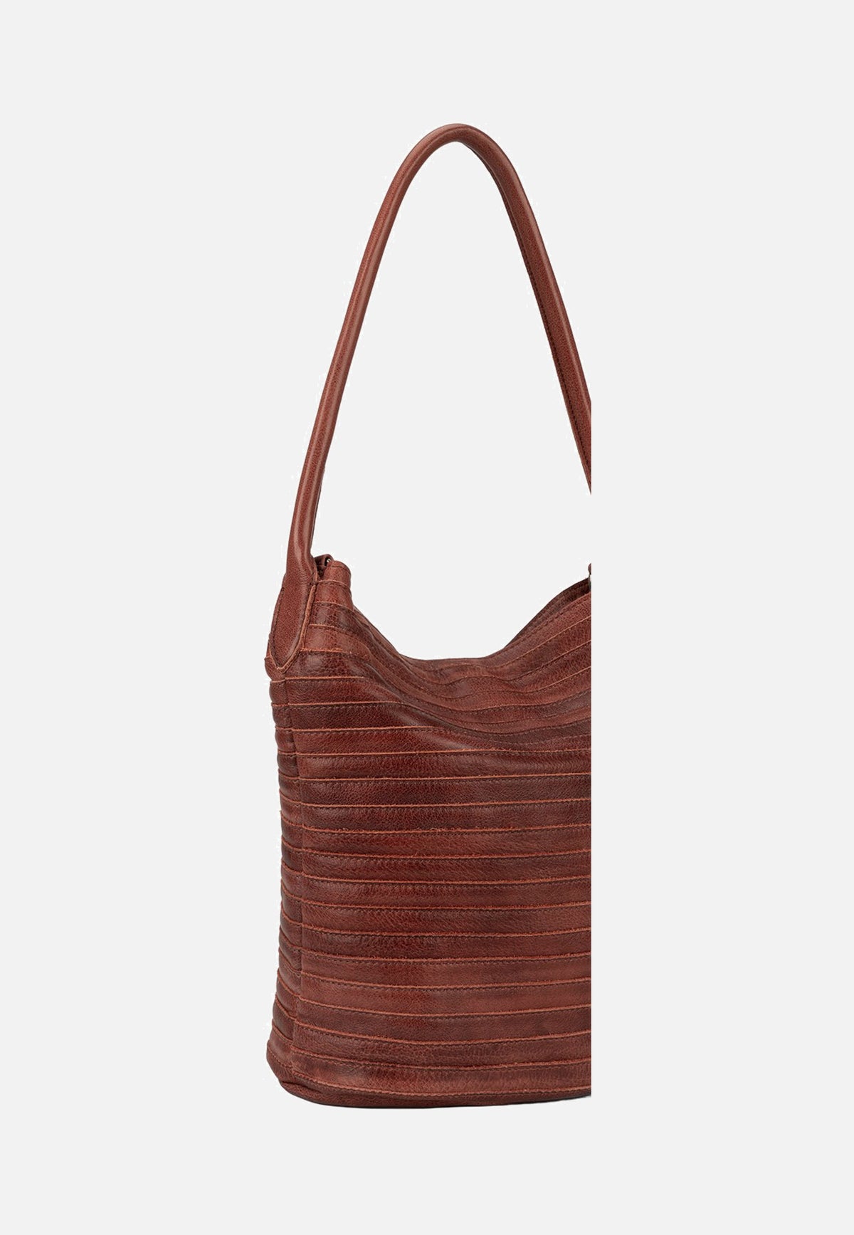 Fredsbruder My Love Bucket Hobo Burned Sandalwood Borsa Hobo