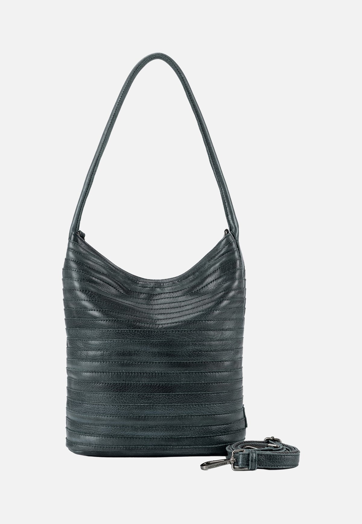 Fredsbruder My Love Bucket Hobo Petrol Blue Borsa Hobo