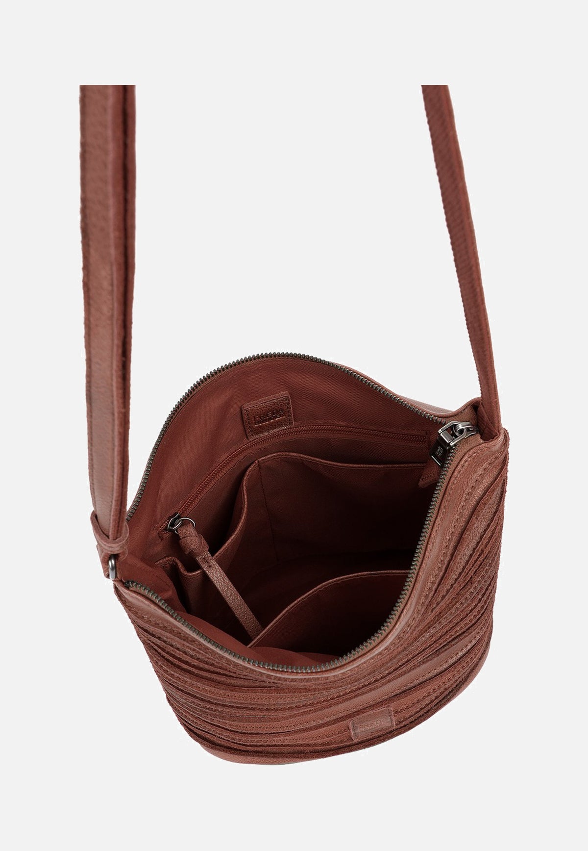 Fredsbruder Riffelinchen 927R Burned Sandalwood Borsa a tracolla