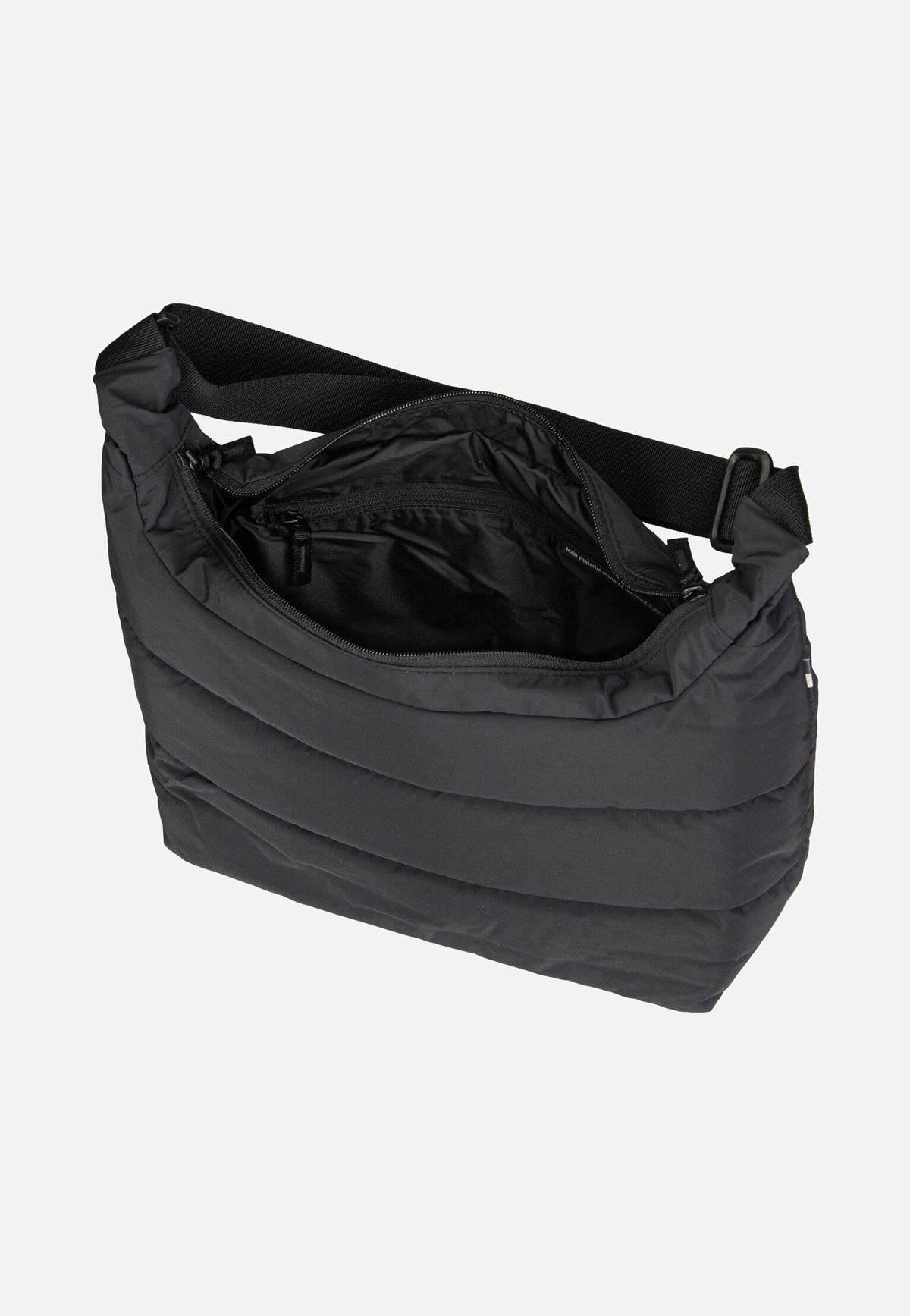 GOT BAG Puffer Square Bag Large Monochrome Black Bolso Hobo