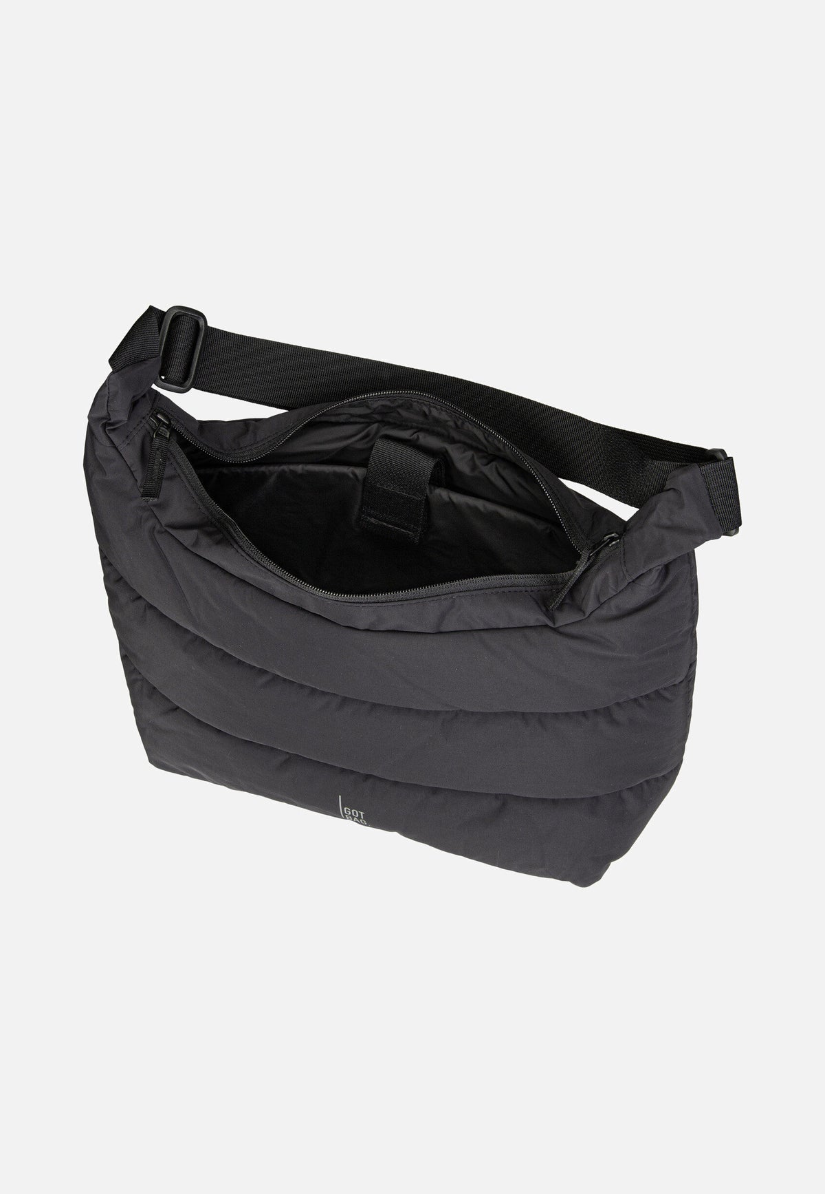 GOT BAG Puffer Square Bag Large Monochrome Black Bolso Hobo