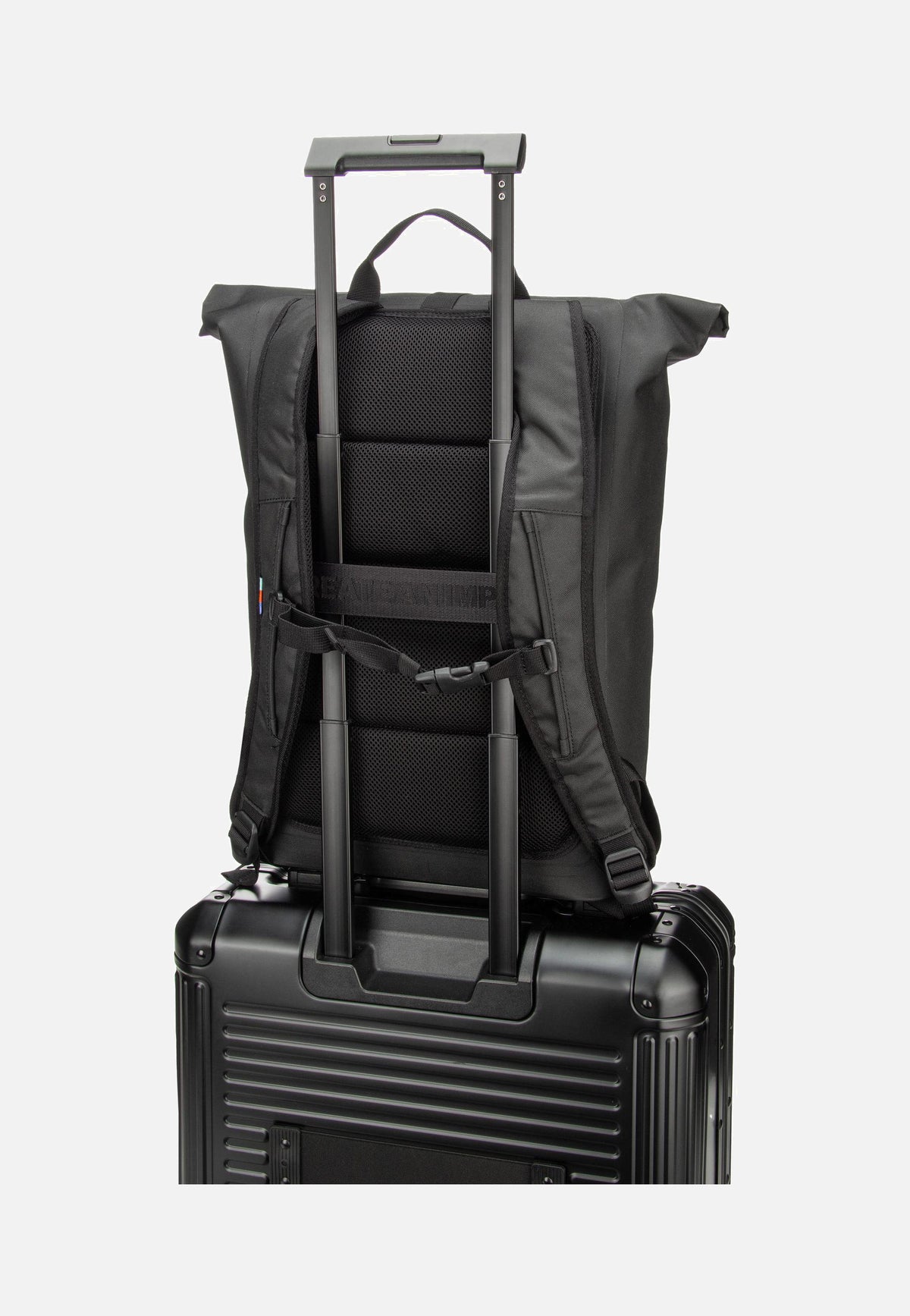 GOT BAG Rolltop Lite 2.0 Black Mochila enrollable