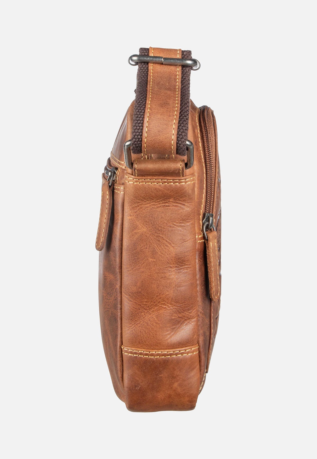 Greenburry Cafe Racer 0832 Antikbraun Sac à bandoulière