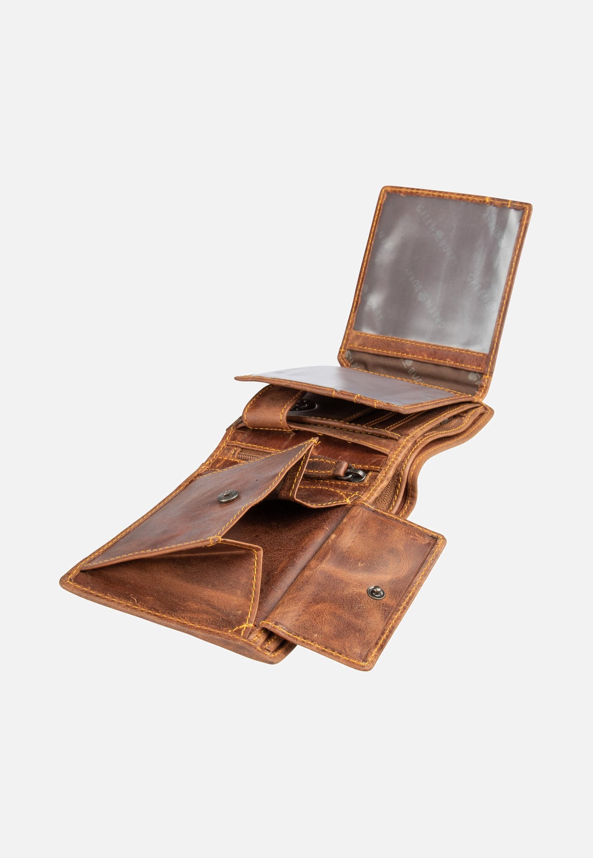 Greenburry Cafe Racer 0835 Antikbraun Wallet