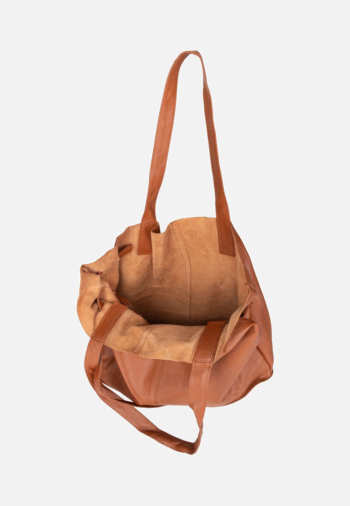 Greenburry Eva Nappa NR-2M Caramel Borsa a secchiello