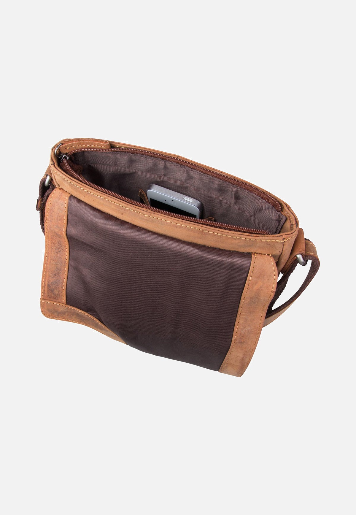 Greenburry Vintage 1650 Brown Crossbody Bag