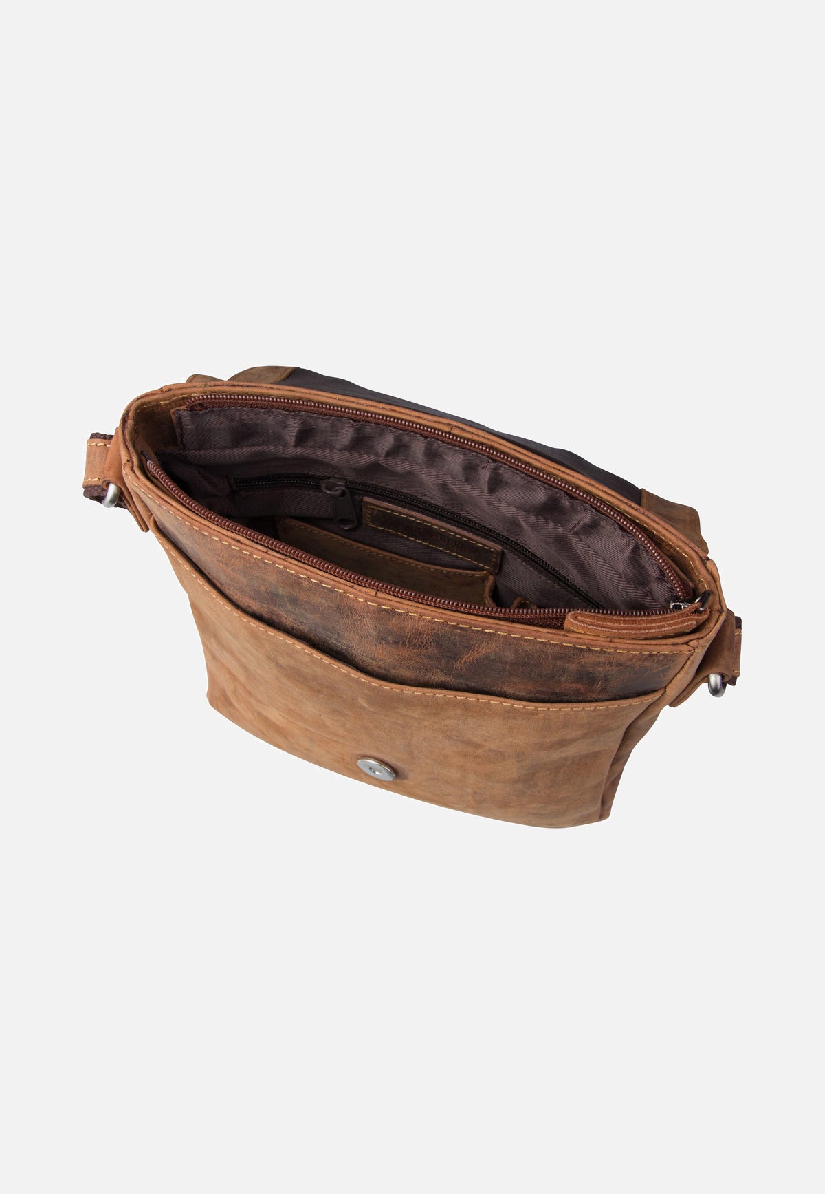 Greenburry Vintage 1650 Brown Crossbody Bag