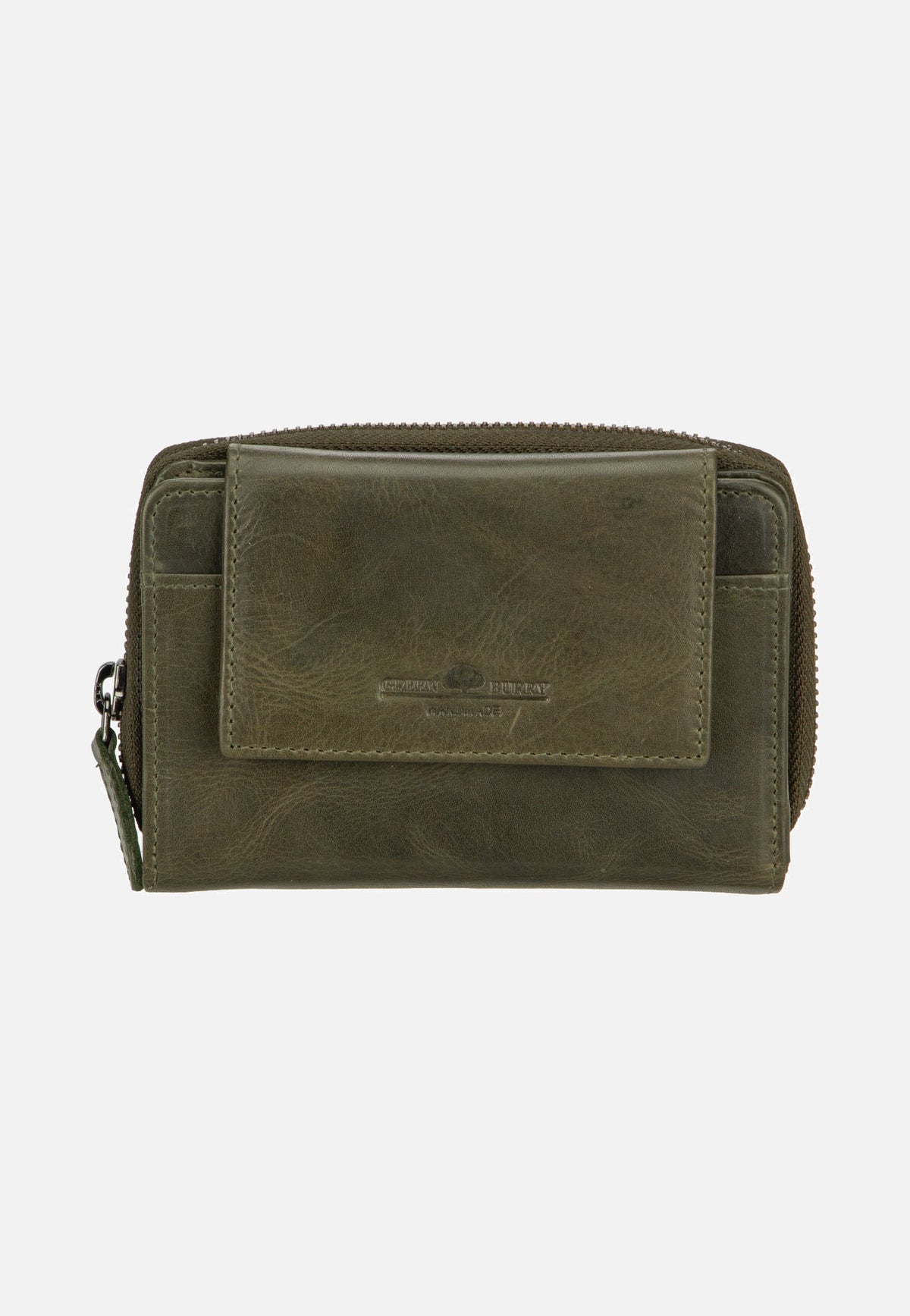 Greenburry Newport Rv-Damenbörse RFID British Green Wallet